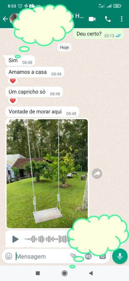 Casa Confortavel Em Local Tranquilo. Rodeio エクステリア 写真
